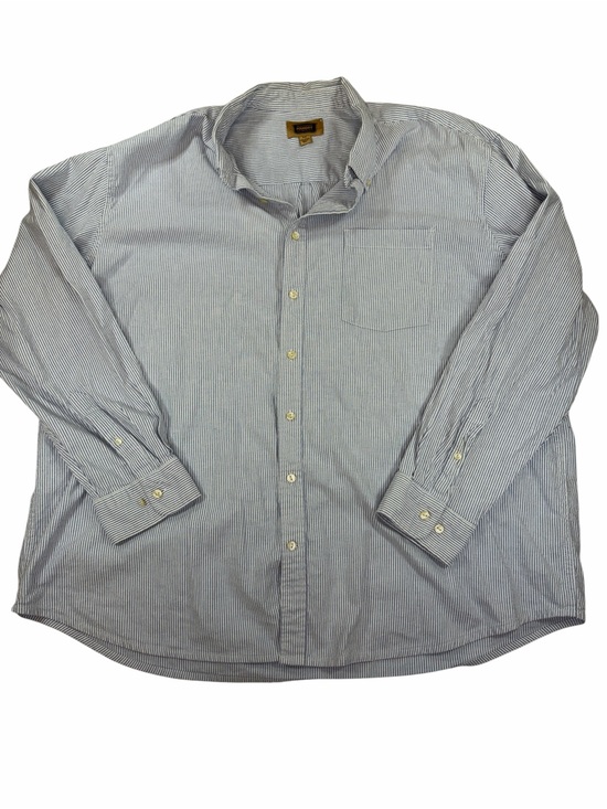 The Foundry Supply Co. Other - The Foundry Supply Co. Men's Light Blue Pinstripe Button-Down Shirt